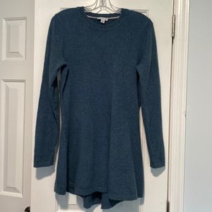 “IssacMizrahiLive” Cashmere Sweater/mini Dress. S.